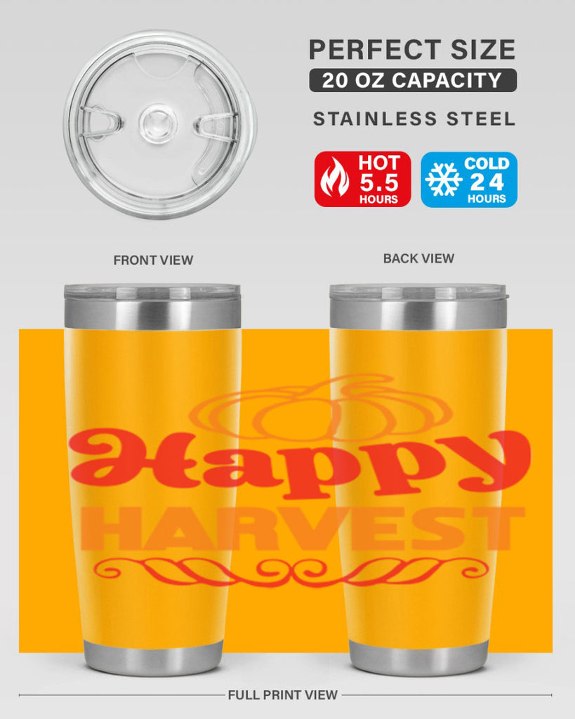 HappyHarvest 256#- fall- Tumbler