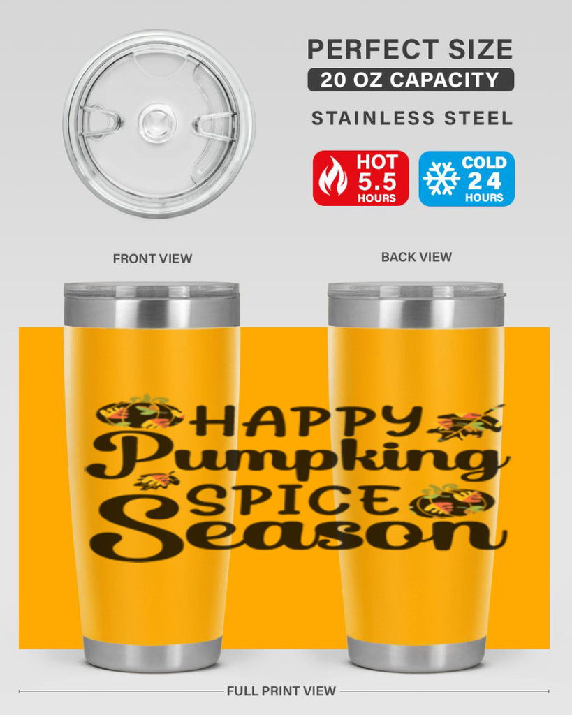Happypumpkinspiceseason 258#- fall- Tumbler