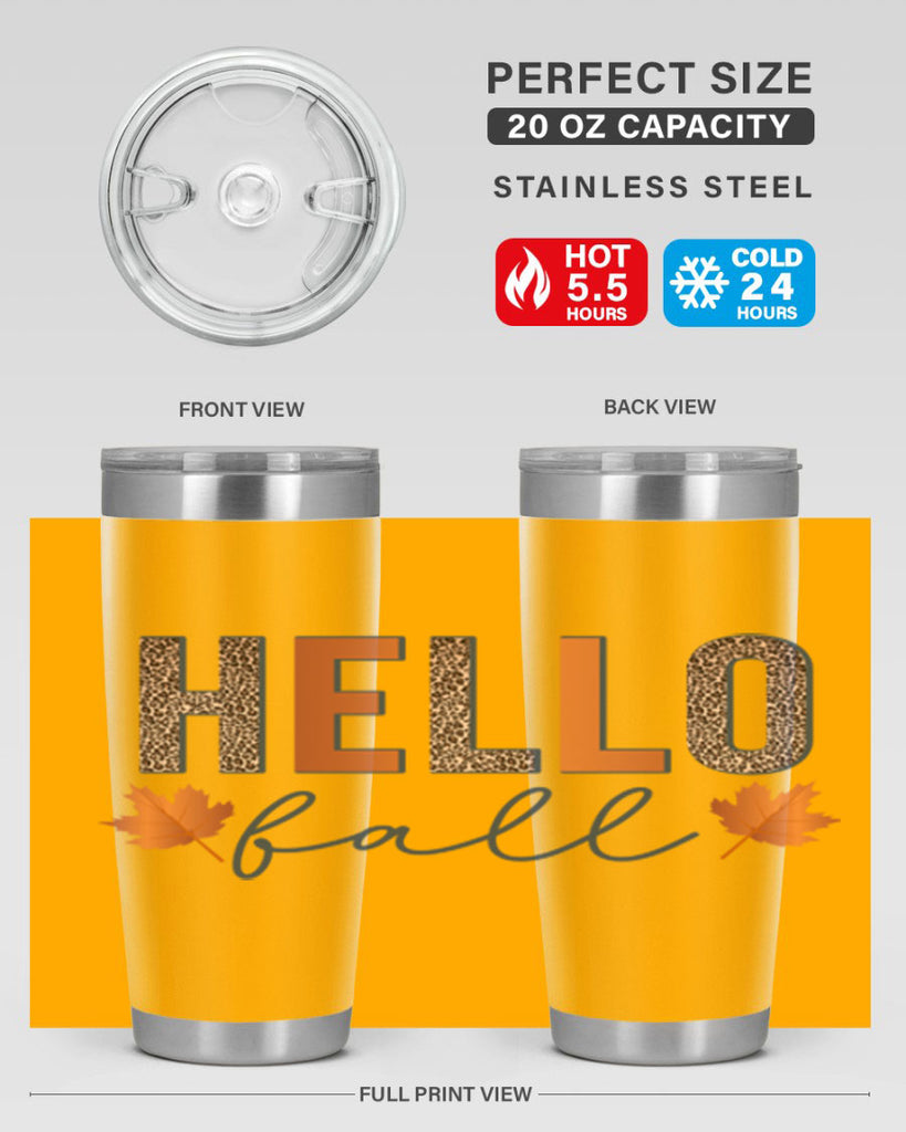 Hello Fall 272#- fall- Tumbler