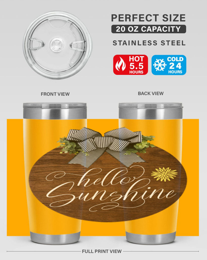 Hello Spring Lettering Mockup200#- spring- Tumbler