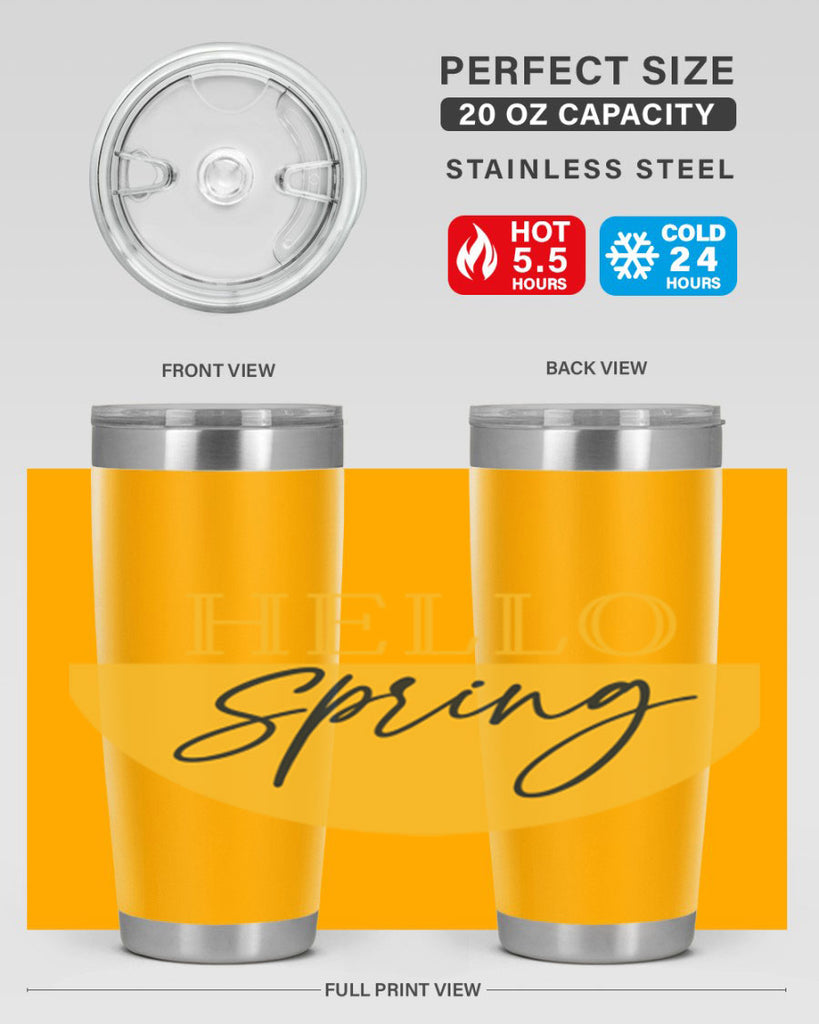 Hello Spring basic188#- spring- Tumbler