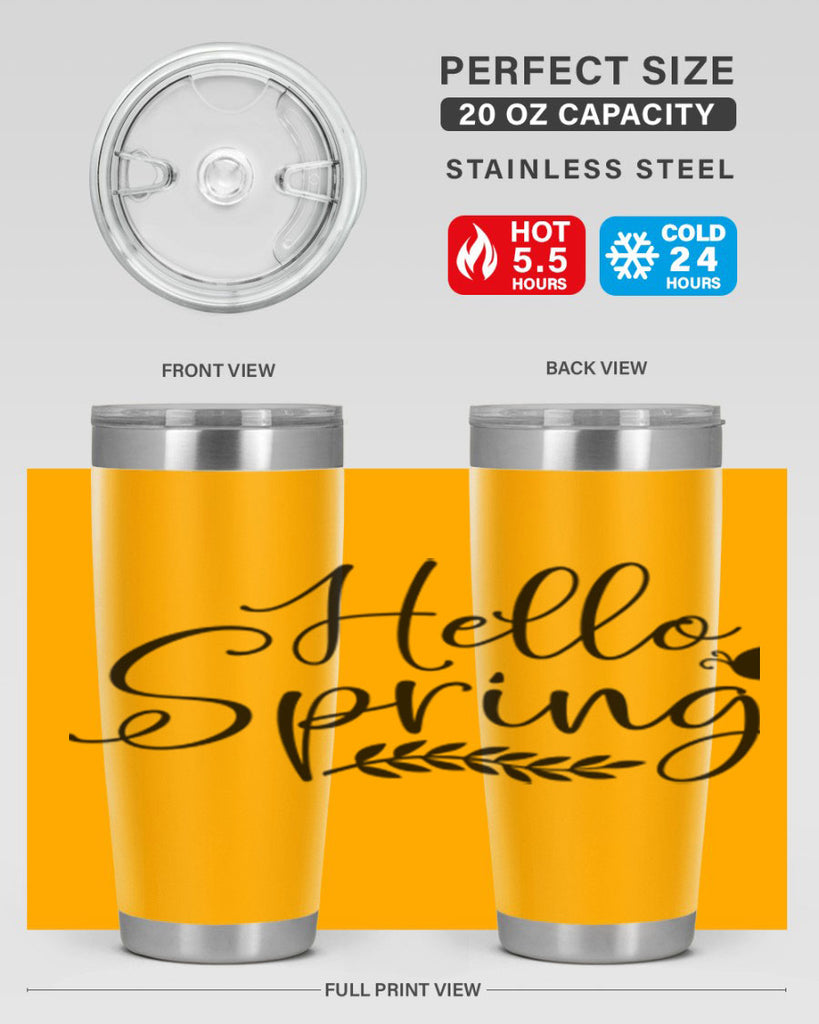 Hello spring design  222#- spring- Tumbler