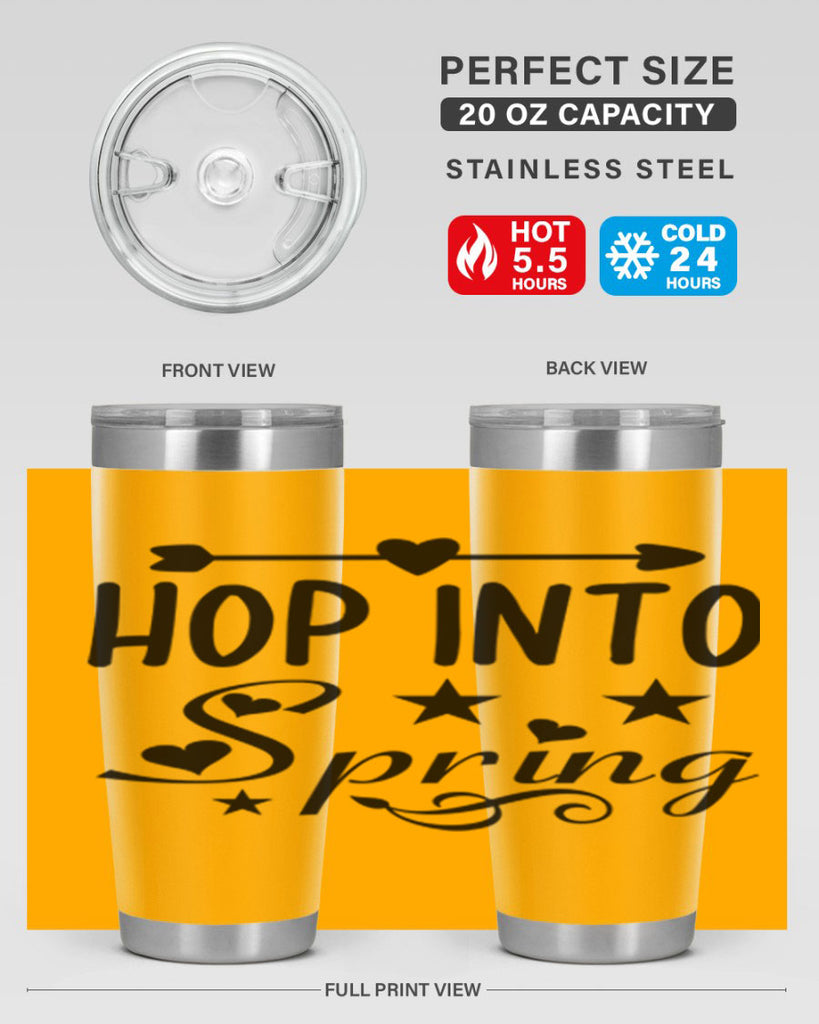 Hop into Spring 249#- spring- Tumbler