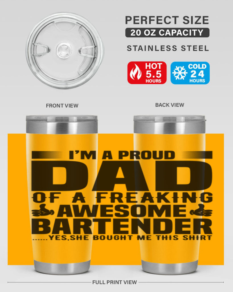 Im a proud dad Style 19#- bartender- tumbler