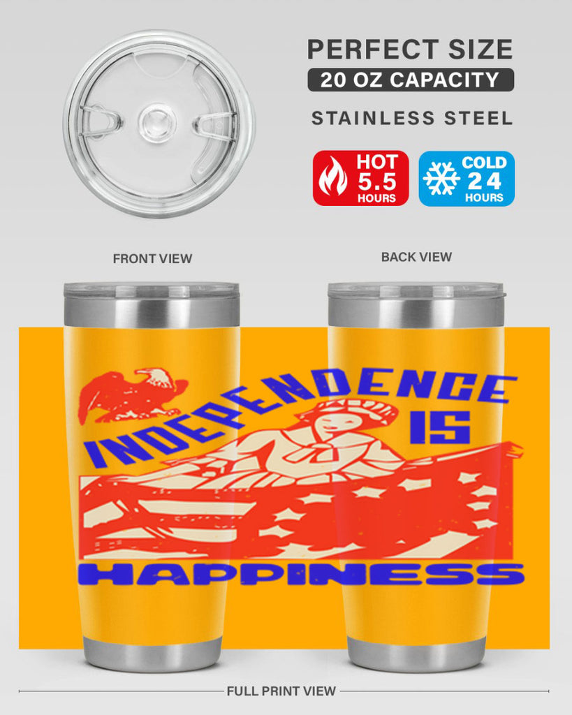 Independence is Style 26#- Fourt Of July- Tumbler