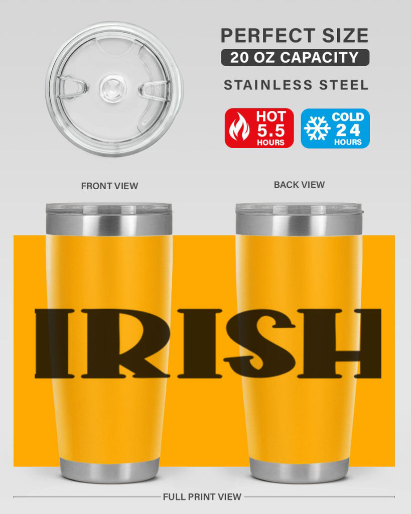 Irish Style 77#- St Patricks Day- Tumbler