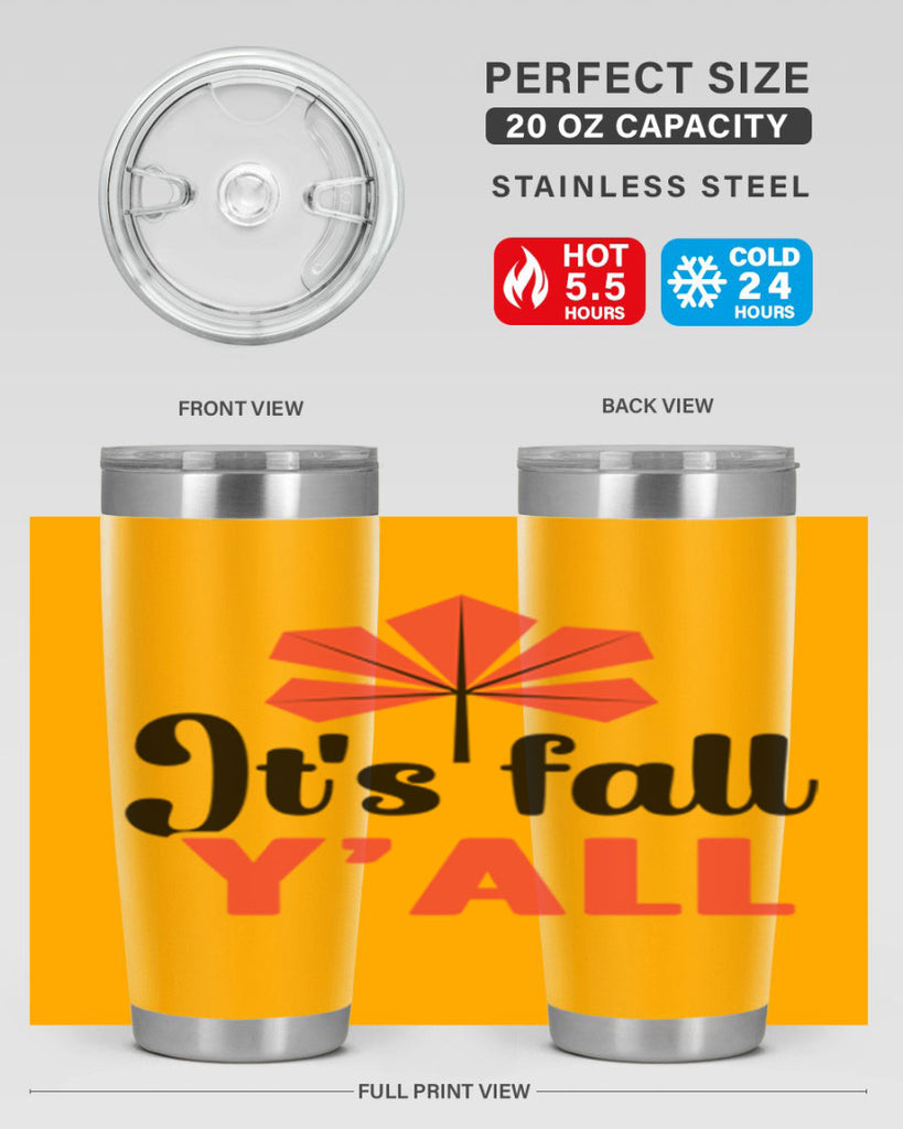 Its fall yall 373#- fall- Tumbler