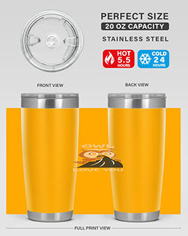 Owl Love You A TurtleRabbit 12#- owl- Tumblers