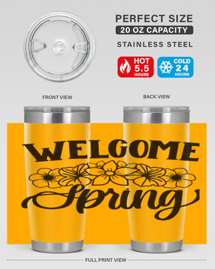 PNG_Welcome Spring396#- spring- Tumbler