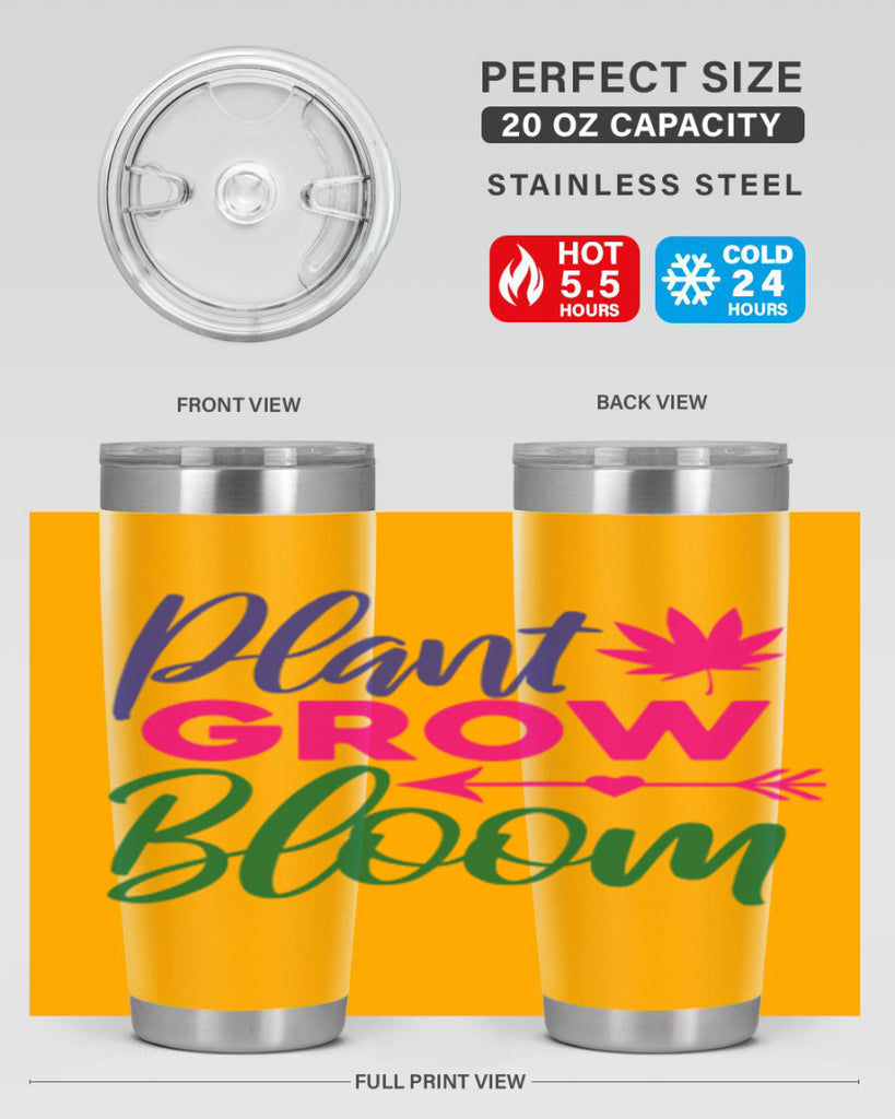 Plant Grow Bloom 389#- spring- Tumbler