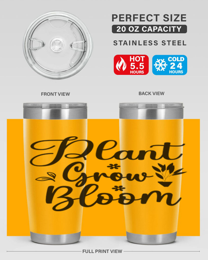 Plant Grow Bloom 391#- spring- Tumbler