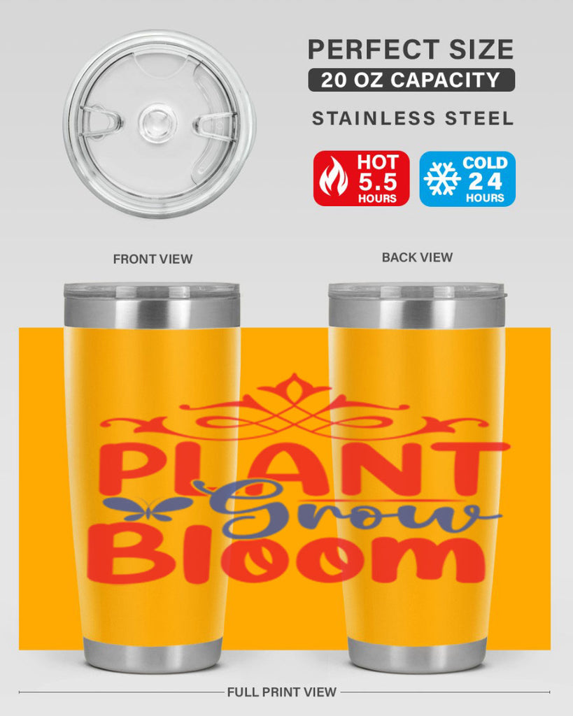 Plant Grow Bloom 392#- spring- Tumbler