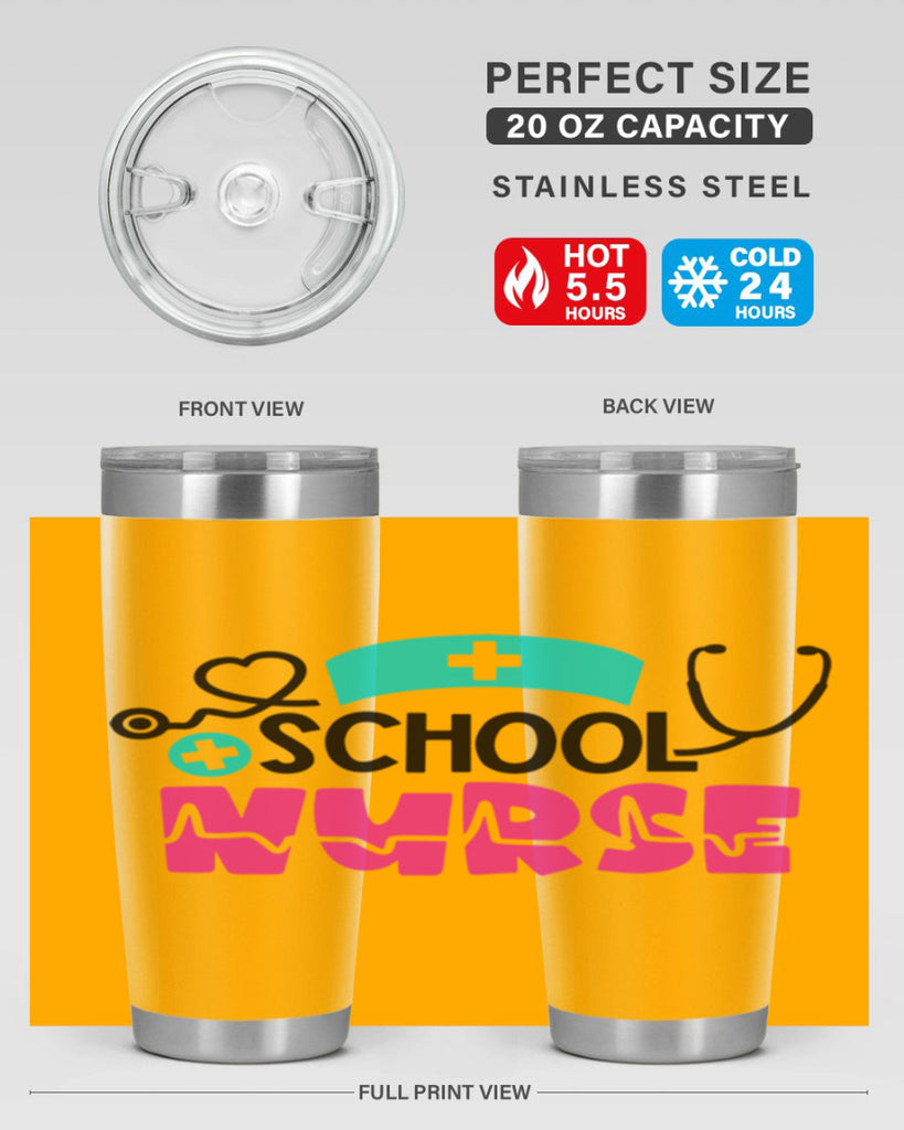 School Nurse Style Style 50#- nurse- tumbler