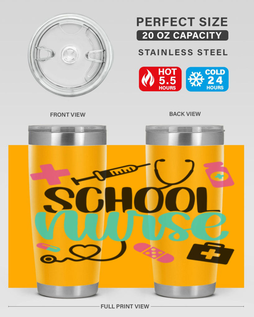 School Nurse Style Style 51#- nurse- tumbler