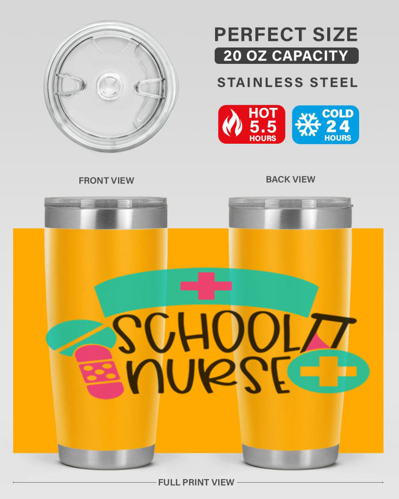 School Nurse Style Style 52#- nurse- tumbler