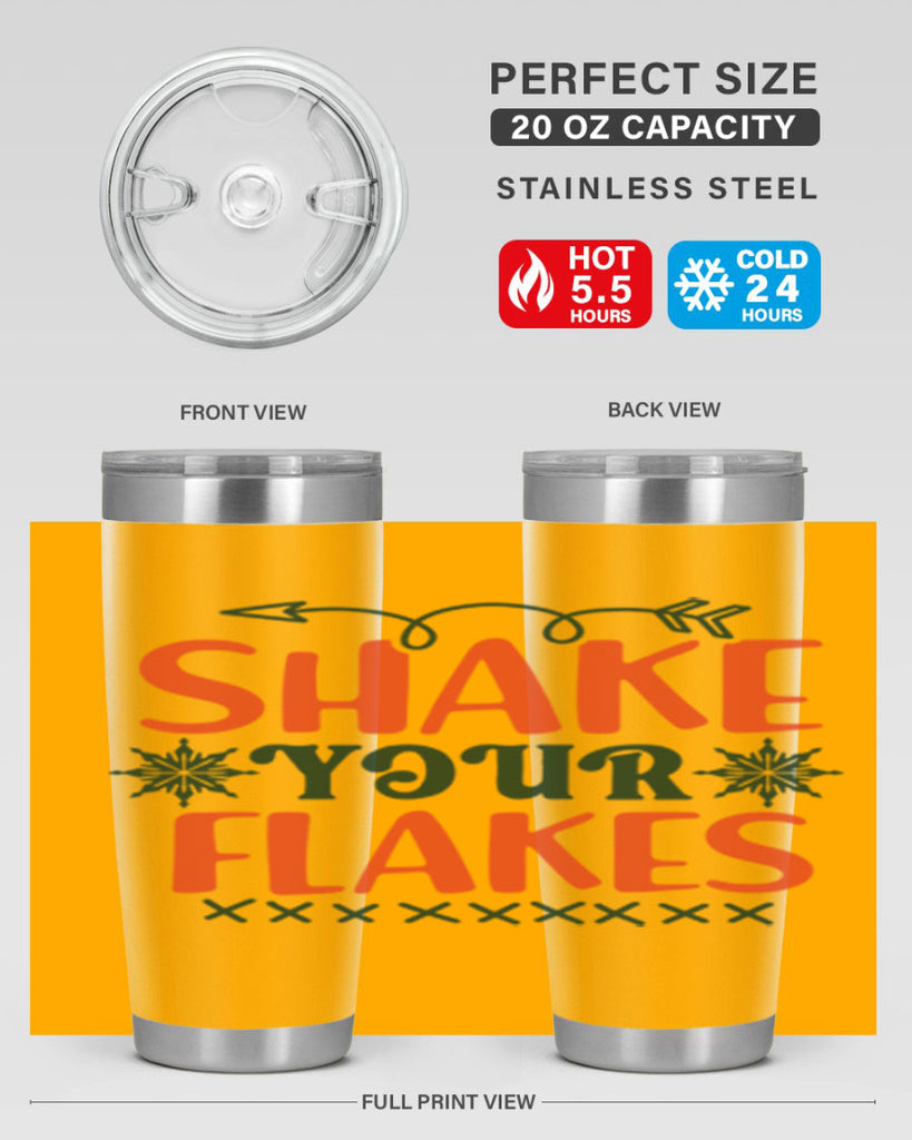 Shake Your Flakes 360#- winter- Tumbler
