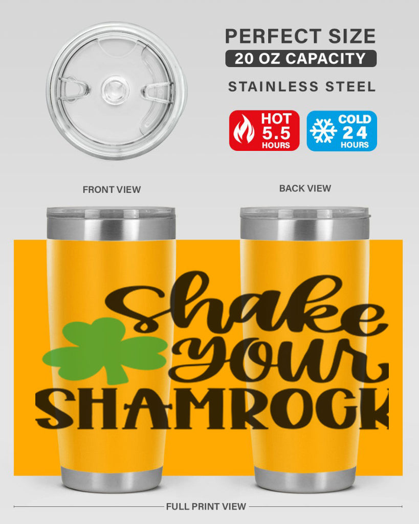 Shake Your Shamrock Style 33#- St Patricks Day- Tumbler