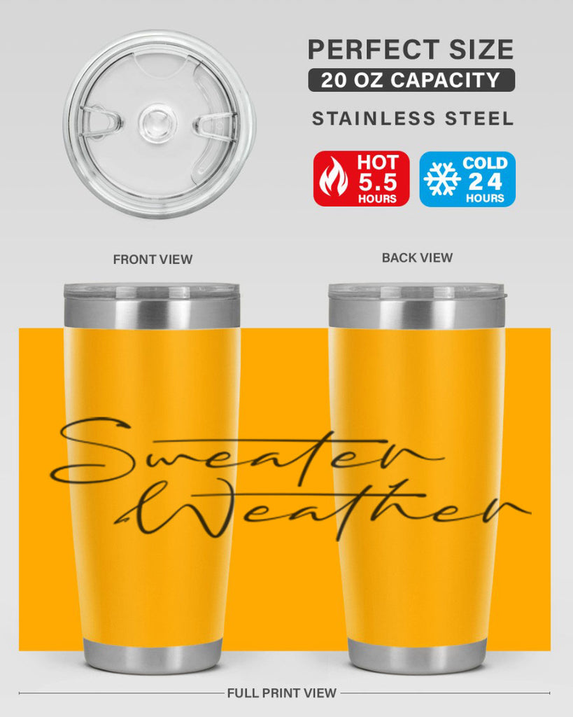 Sweater Weather 580#- fall- Tumbler