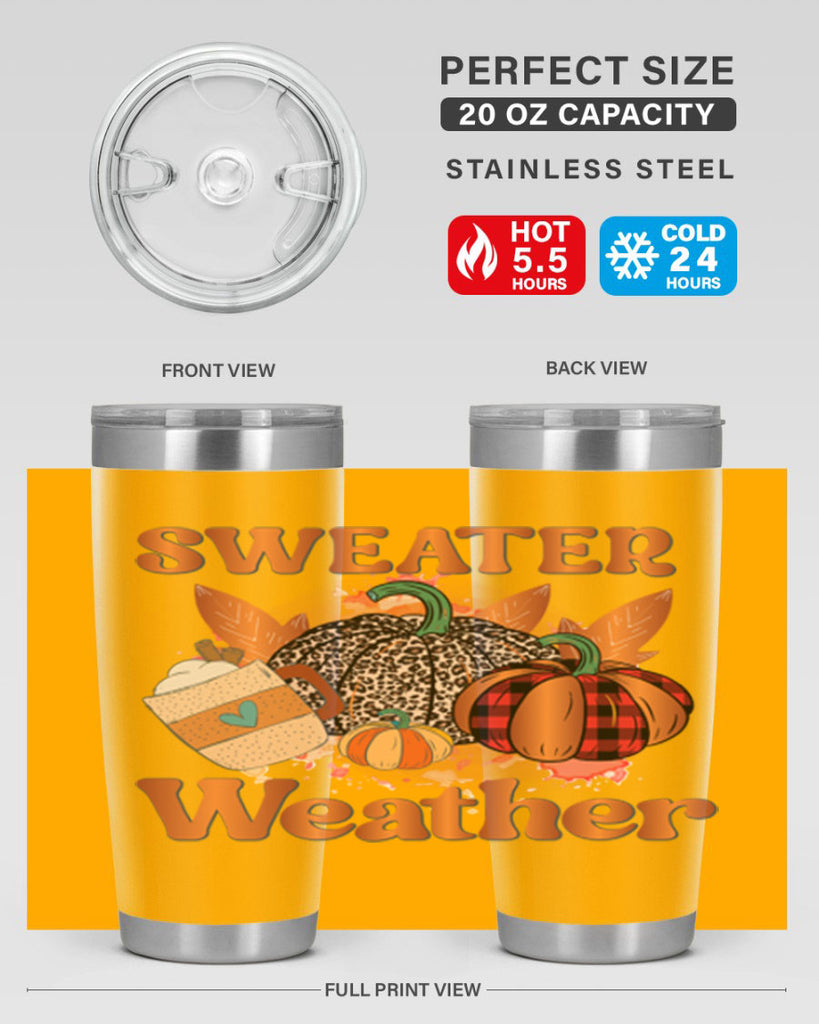 Sweater Weather 589#- fall- Tumbler