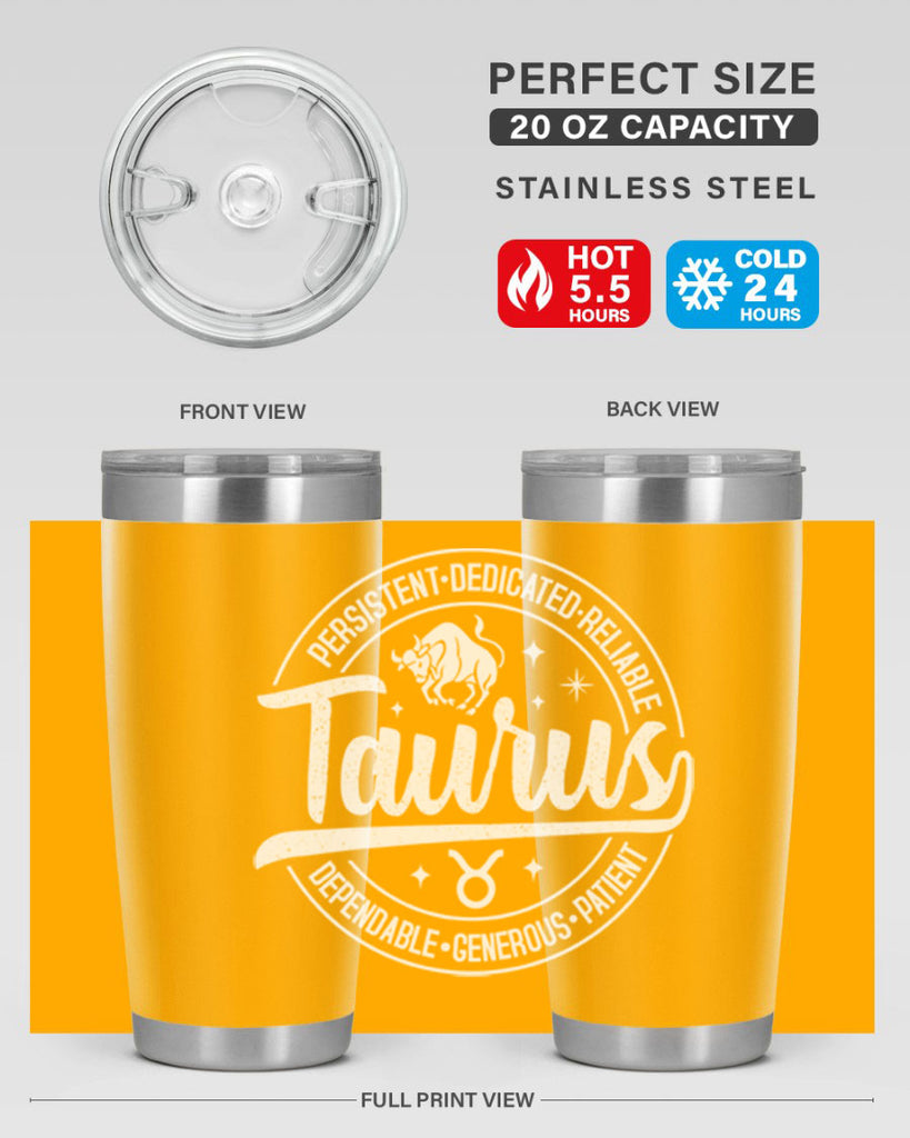 Taurus 495#- zodiac- Tumbler