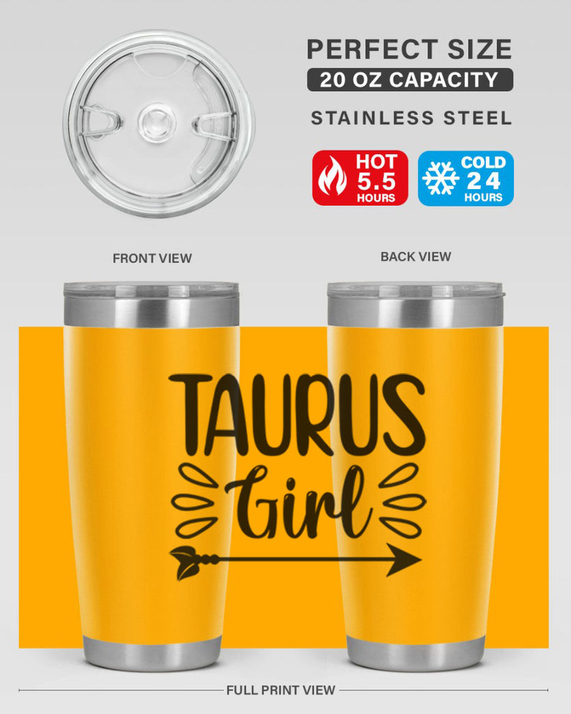 Taurus girl 500#- zodiac- Tumbler