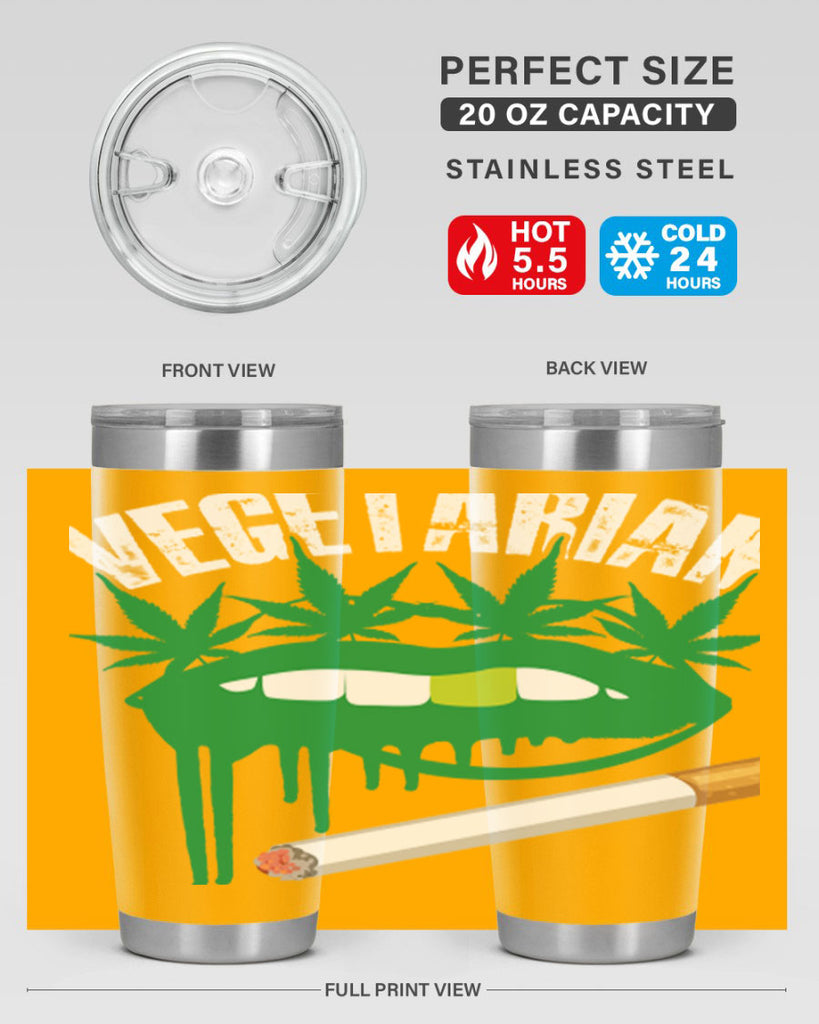 Vegetarian 270#- marijuana- Tumbler