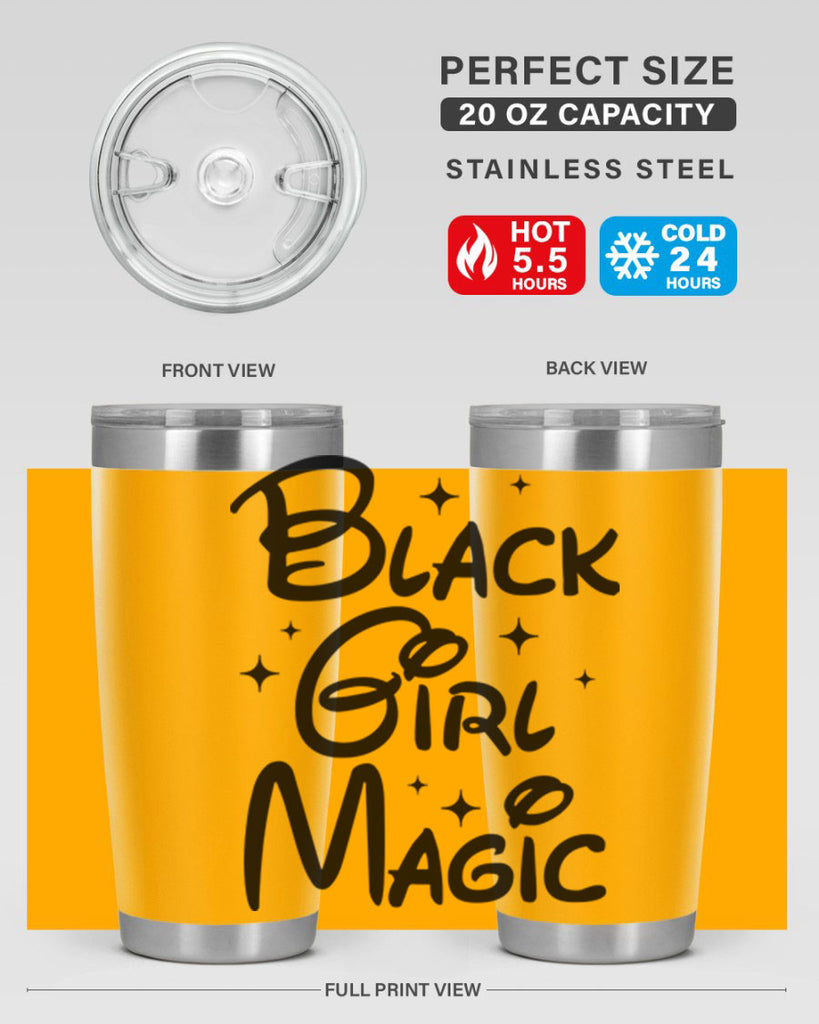 black girl magic 207#- black words phrases- Cotton Tank
