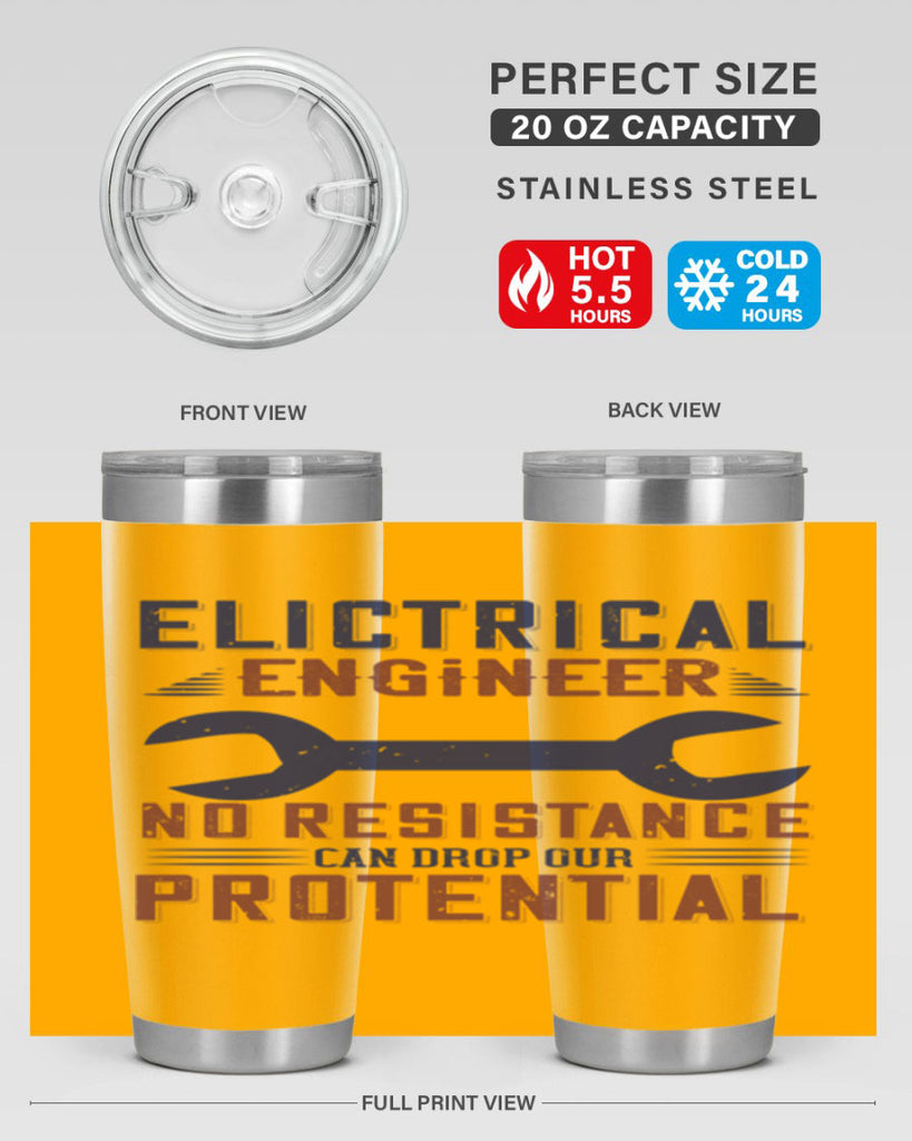 electrical engineer no resistance can drop our protential Style 18#- engineer- tumbler