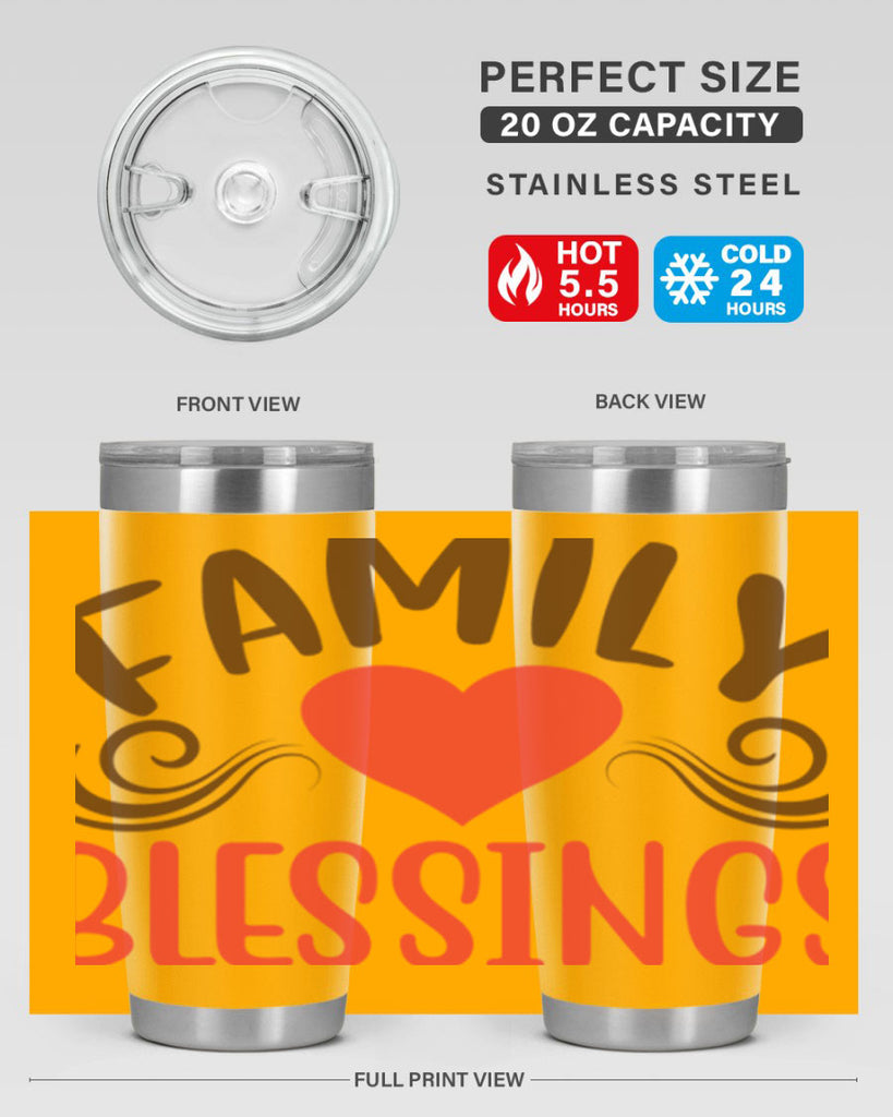 family blessings 169#- fall- Tumbler