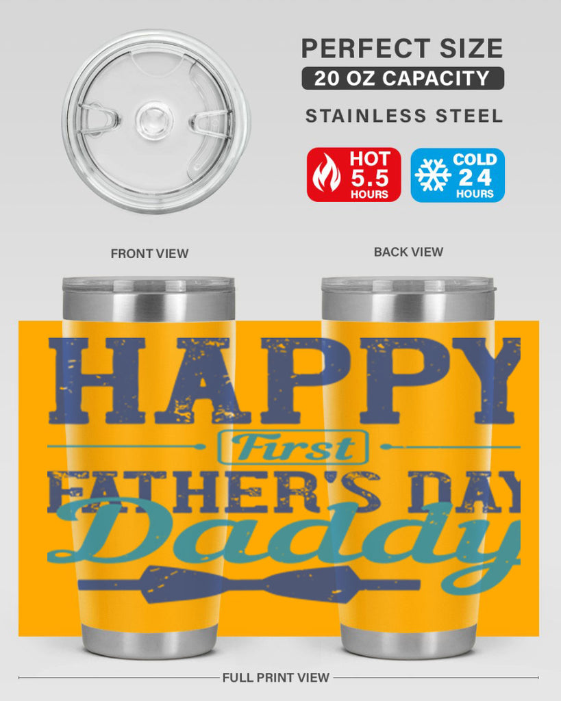 happy first fathers day daddy 210#- fathers day- Tumbler