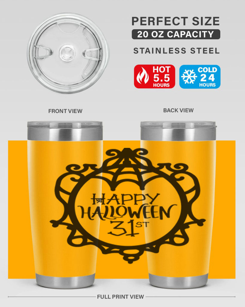 happy halloween st 64#- halloween- Tumbler
