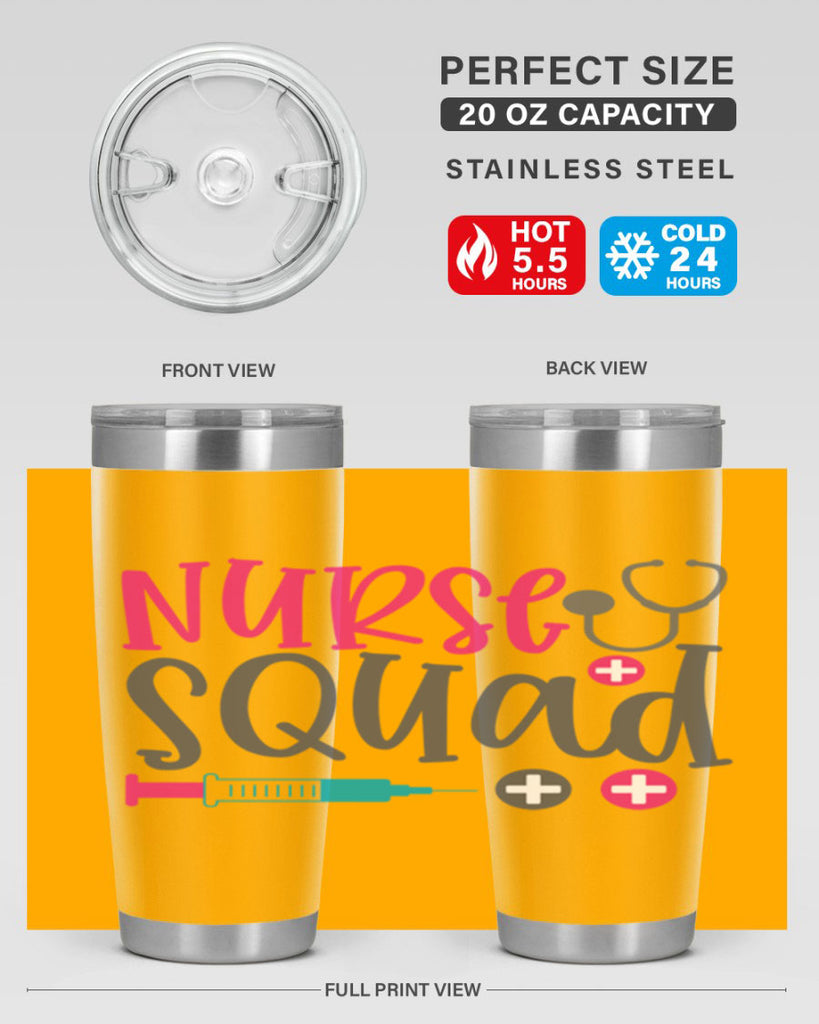nurse squad Style 373#- nurse- tumbler