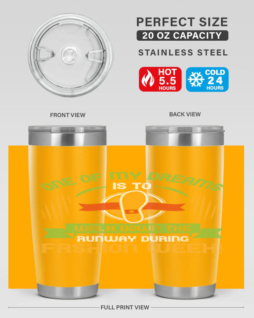 one of my dreams is to walk down the runway during fashion week 33#- walking- Tumbler