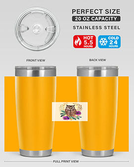 owl 17#- owl- Tumblers