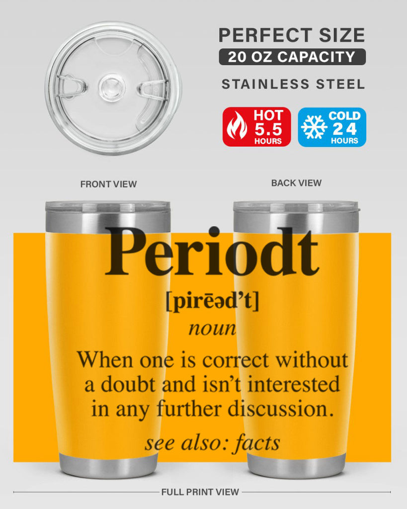periodt definition 55#- black words phrases- Cotton Tank