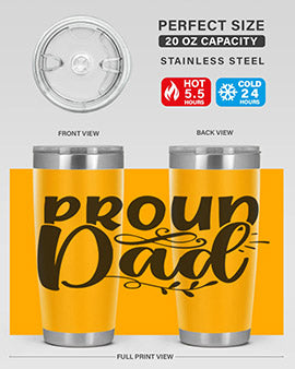 proud dad Style 37#- autism- Tumbler