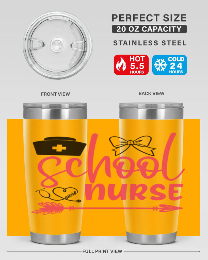 school nurse Style Style 49#- nurse- tumbler