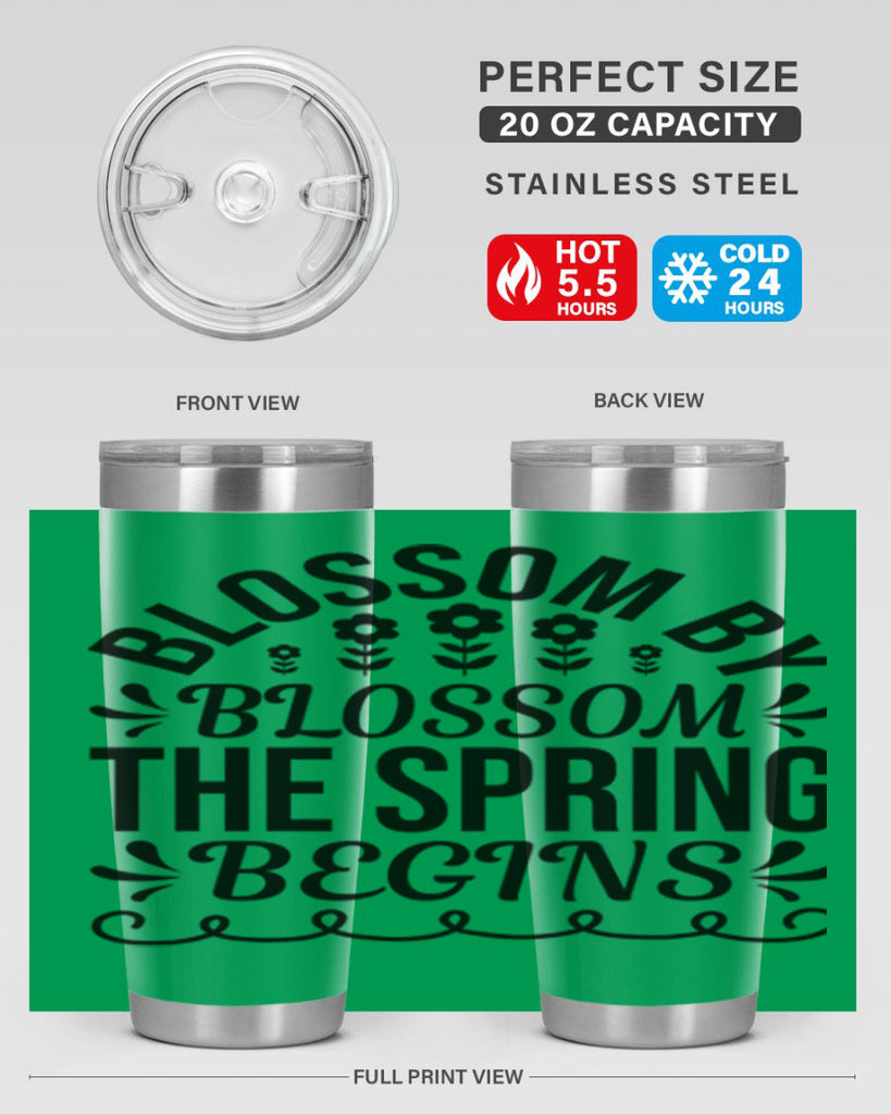 Blossom by blossom the spring 93#- spring- Tumbler