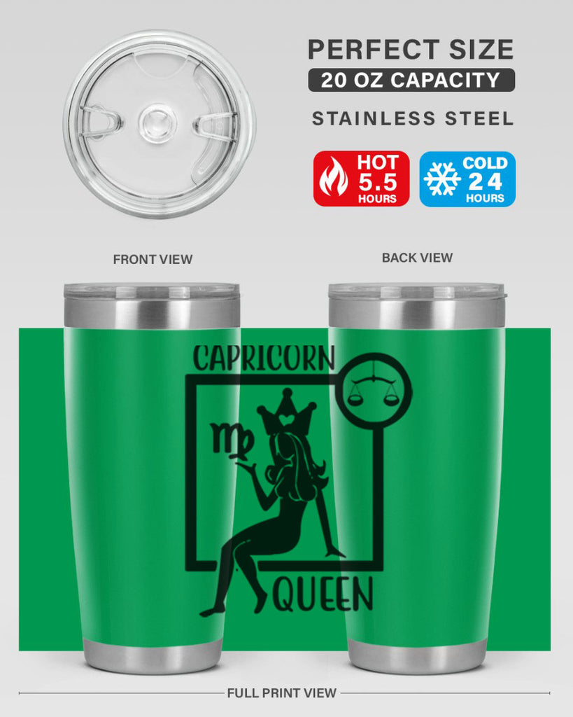 Capricorn queen 194#- zodiac- Tumbler