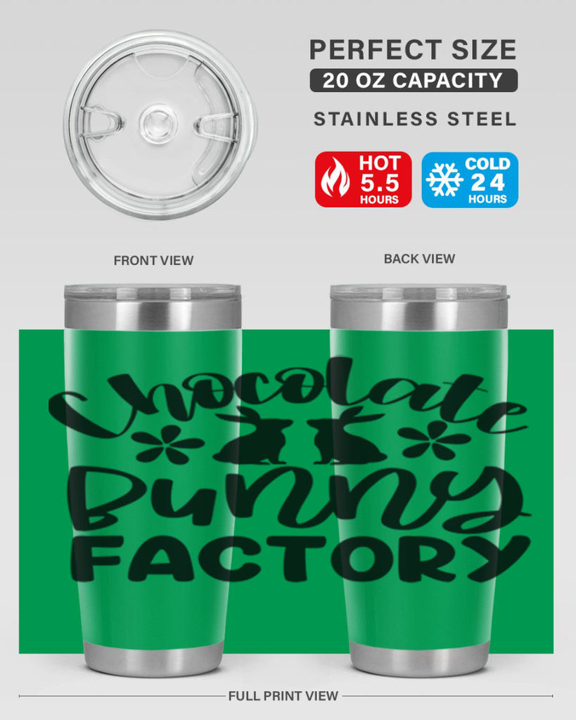 Chocolate bunny factory  110#- spring- Tumbler