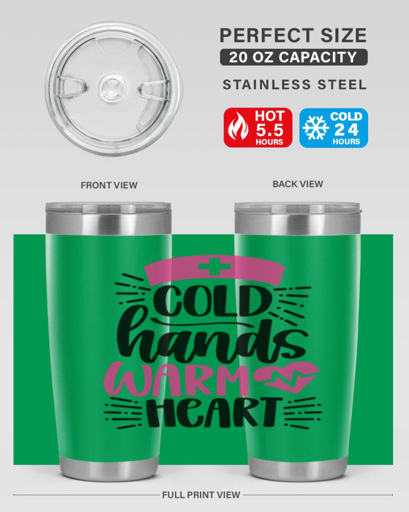 Cold Hands Warm Heart Style Style 206#- nurse- tumbler