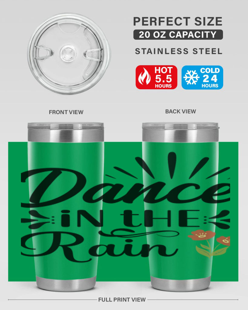 Dance in the Rain  121#- spring- Tumbler