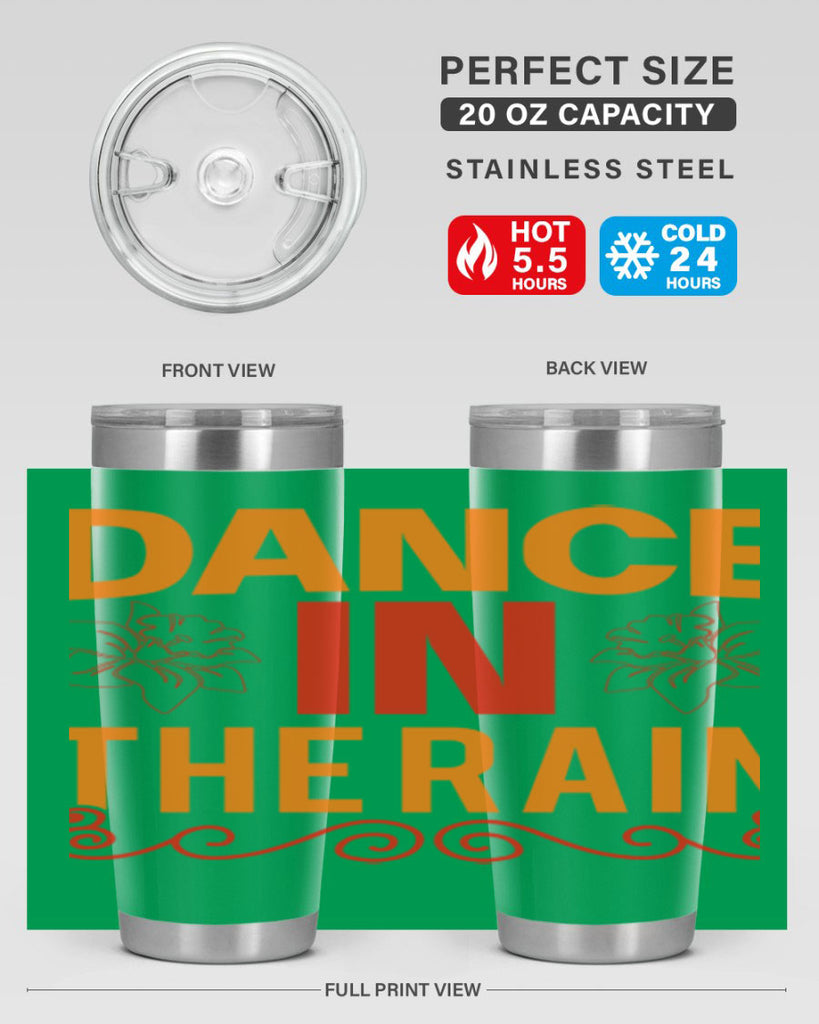 Dance in the rain 117#- spring- Tumbler