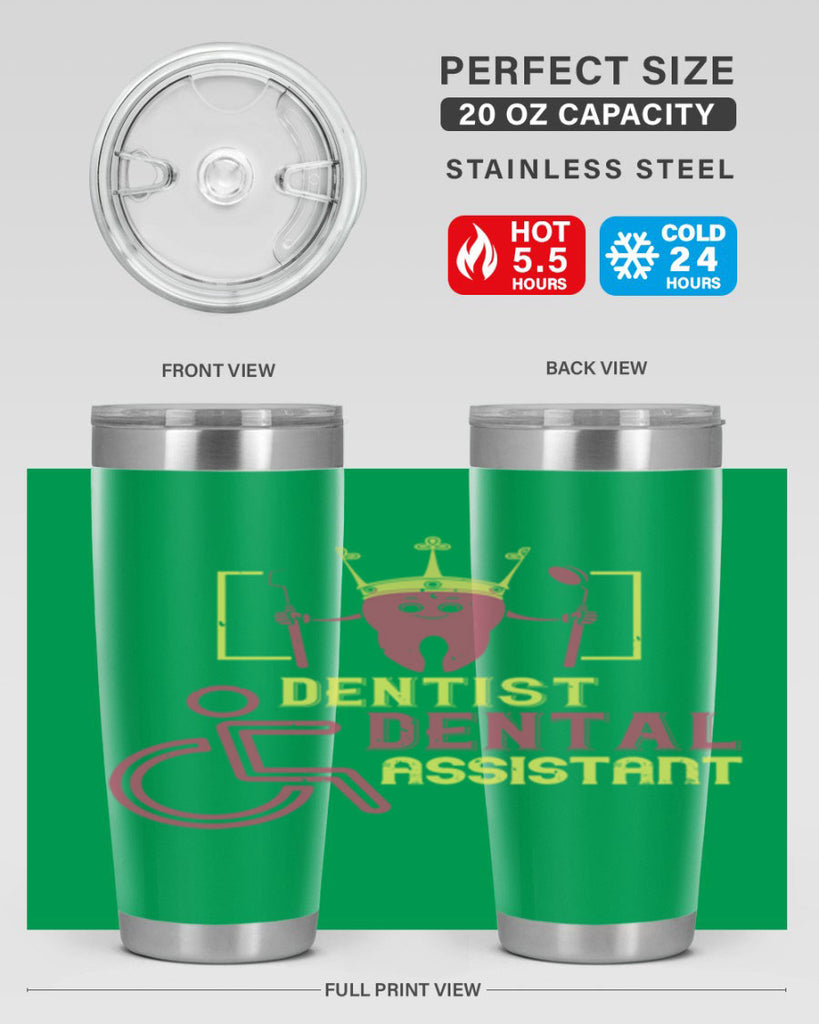 Dentist dental assistant Style 47#- dentist- tumbler