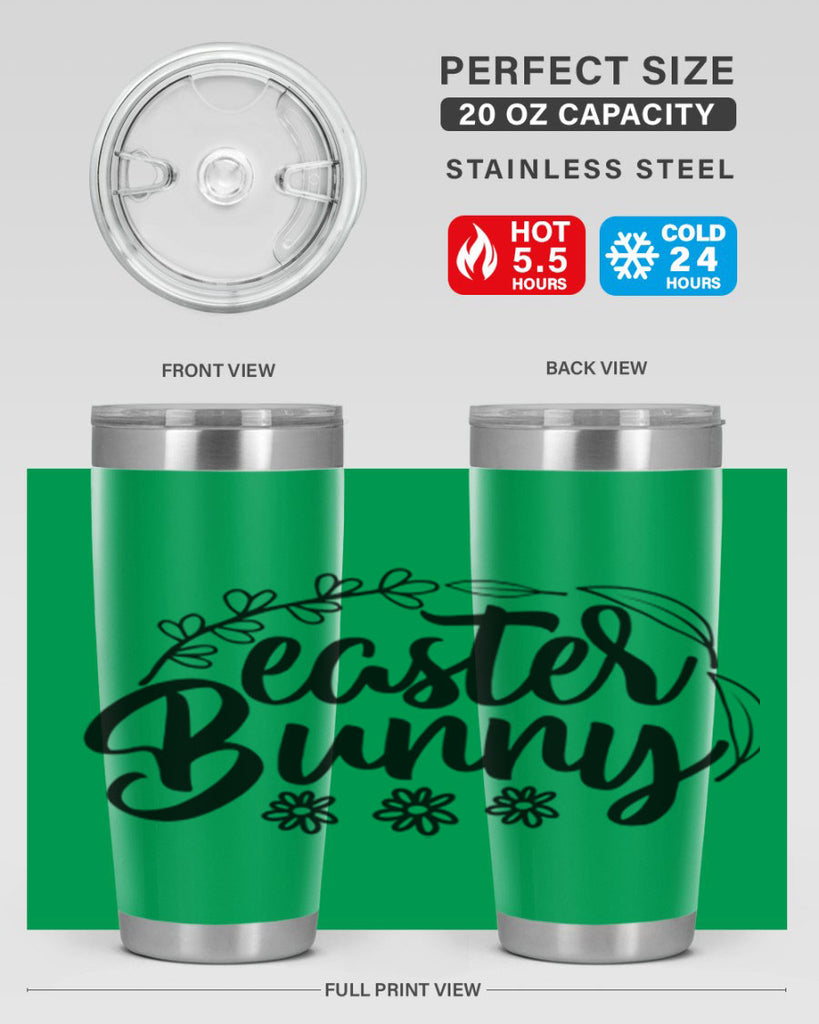 Easter bunny  129#- spring- Tumbler