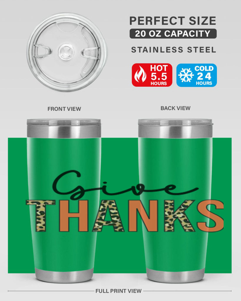 Give thanks 194#- fall- Tumbler