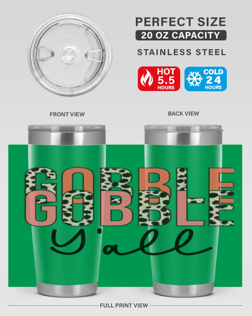 Gobble gobble yall 200#- fall- Tumbler