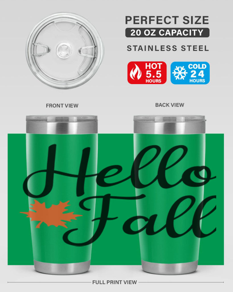 Hello Fall 274#- fall- Tumbler