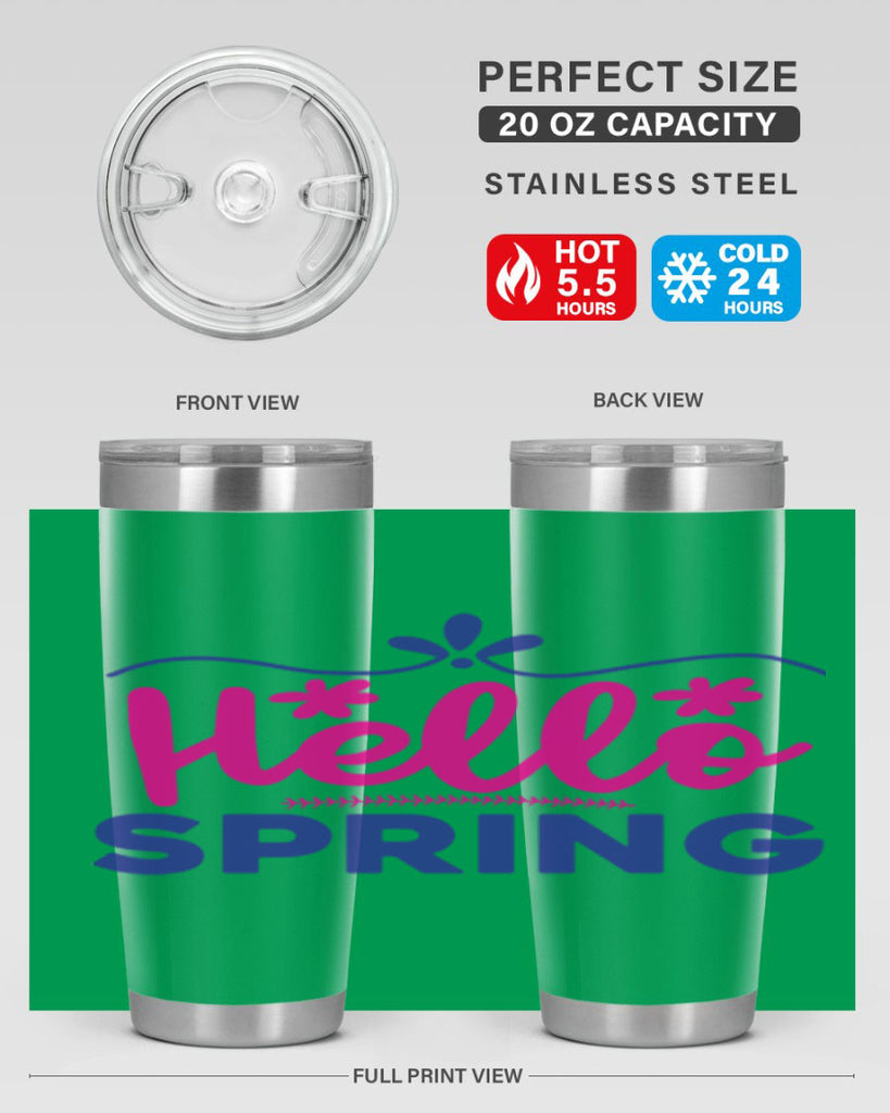 Hello Spring 212#- spring- Tumbler