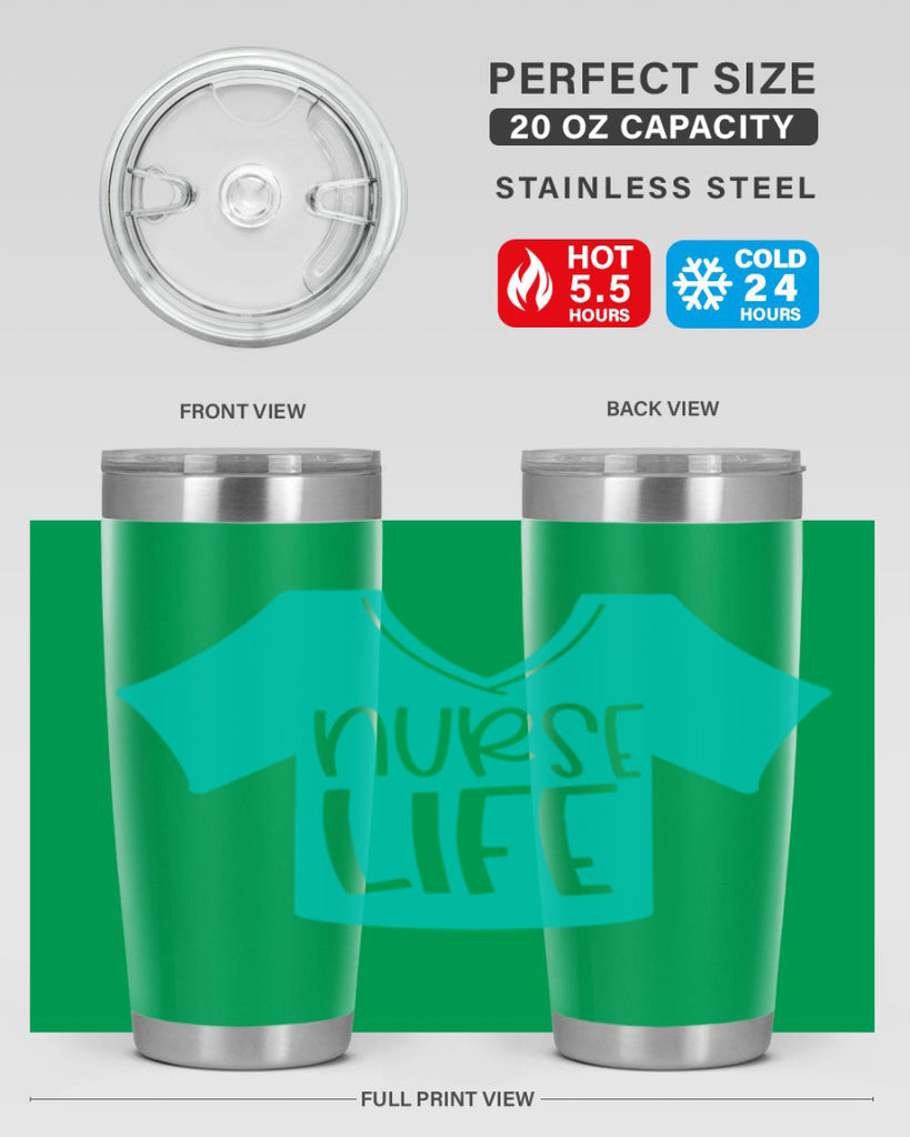Nurse Life Style Style 105#- nurse- tumbler